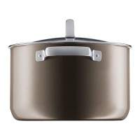 Кастрюля с крышкой, 24 см, 6.4 л, сталь, коричневый, серия Fusiontec Mineral, WMF, Германия_00817190049553968978.jpg