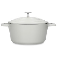 Кастрюля с крышкой , 5 л, 28 см, литой алюминий, кремовый, серия MasterClass, KITCHEN CRAFT, Великобритания