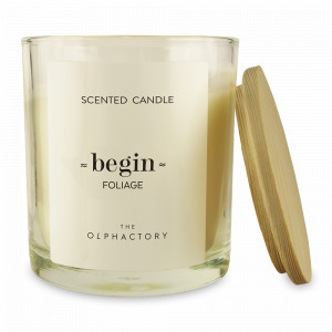 Свеча ароматическая «Foliage», 40 часов горения, воск, стекло, серия The Olphactory, AMBIENTAIR, Испания, Ароматические диффузоры с палочками