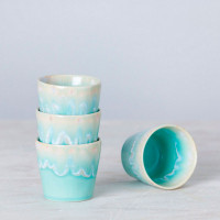 Стакан для кофе Aqua, 190 мл, керамика, голубой, серия Grespresso, COSTA NOVA, Португалия_00814370003650102933.jpg