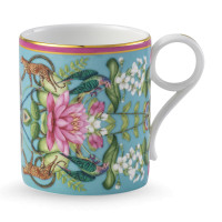 Кружка Животный мир, 210 мл, костяной фарфор, голубой, декор, серия Wonderlust, WEDGWOOD, Великобритания