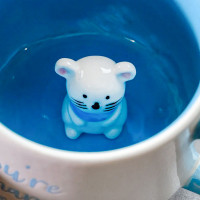 Кружка Мышонок, 400 мл, керамика, голубой, серия Animals, REPAST, Чехия_00821350066973687786.jpg