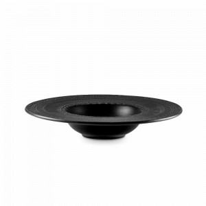 Тарелка для пасты Black, 27 см, керамика, черный, серия Skalistos, LE COQ, Италия, LE COQ (Италия)