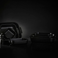 Форма для запекания квадратная, 18 х 18 см, 0.66 л, керамика, черный, серия Satin Black, PEUGEOT CERAMIC, Франция_00810710044579937996.jpg