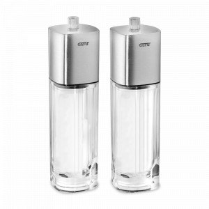 Набор мельниц для специй Dueto, 18 см, нержавеющая сталь, пластик, GEFU, Германия, GEFU (Германия)