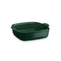 Форма для запекания квадратная, 28 x 23 см, 1.8 л, керамика, цвет: кедр, EMILE HENRY, Франция