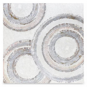 Панно декоративное Tessera 2, 80 х 80 см, холст, дерево, серия Art, BERGENSON BJORN, Великобритания, Предметы интерьера