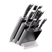 Набор кухонных ножей 9 шт. на деревянной подставке, серия Classic Ikon, WUESTHOF, Золинген, Германия