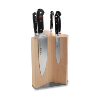 Набор из 6-ти кухонных ножей на подставке из бука, серия Classic, WUESTHOF, Золинген, Германия