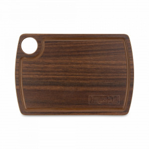 Доска разделочная композитная с желобом, 22х15см, орех, серия Fashion, ComposeEat, Россия, Разделочные доски