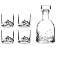 Набор для виски Everest, 5 предметов, хрустальное стекло, серия Liiton, VIVA Scandinavia, Дания
