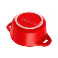 Кокот мини, круглый, 10 см, керамика, красный, серия Ceramics, STAUB, Франция_00806570053241213847.jpg