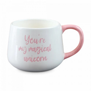 Кружка Единорог, 400 мл, керамика, розовый, серия Animals, REPAST, Чехия, Кружки REPAST