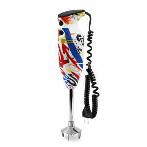 Блендер погружной Modern Art, нейлон, металл, 34,5 см, белый, декор, серия Design Edition, BAMIX, Швейцария, Design Edition BAMIX