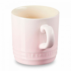Кружка для капучино, 200 мл, керамика, розовый, серия Shell Pink, LE CREUSET, Франция, Кружки цветные