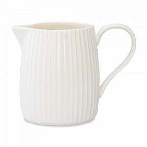 Молочник Dual Glazing, 250 мл, фарфор, белый, серия Soft Ripples, LIBERTY JONES, Россия, Сливочники