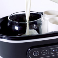 Йогуртница , 1 л, нержавеющая сталь, пластик ABS, черный, ROMMELSBACHER, Германия_00811310043965309411.jpg