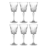 Набор из 6-ти бокалов для вина, 230 мл, хрустальное стекло, серия Timeless, RCR, Италия