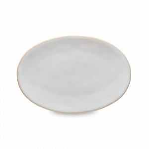 Блюдо овальное White, 27.5 х 18.8 см, керамика, белый, серия Roda, COSTA NOVA, Португалия, Roda COSTA NOVA
