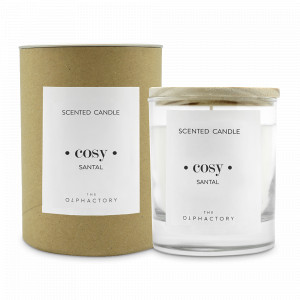 Свеча ароматическая «Santal», 40 часов горения, воск, стекло, серия The Olphactory, AMBIENTAIR, Испания, Ароматические диффузоры с палочками