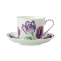 Пара чайная «Тюльпаны», фарфор, 480 мл, MAXWELL WILLIAMS, Австралия