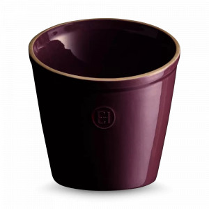 Стакан для кухонных аксессуаров, керамика, 1 л, 14 x 14 см, фиолетовый, серия Flame, EMILE HENRY, Франция, EMILE HENRY (Франция)