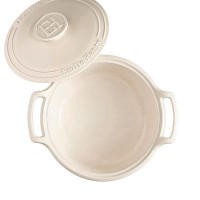 Кастрюля с крышкой Sublime, 4 л, керамика, 28 см, кремовый, серия Delight, EMILE HENRY, Франция_00814060049178351219.jpg