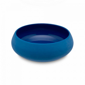 Салатник BLEU, 17.5 см, 1.4 л, фарфор, синий матовый, серия Gourmet, GUY DEGRENNE, Франция, GUY DEGRENNE (Франция)