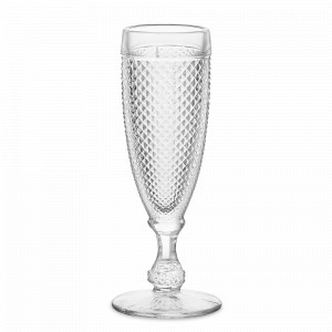 Бокал для шампанского, 110 мл, стекло, прозрачный, серия Bicos Aqua, VISTA ALEGRE, Португалия, Бокал-флейта для шампанского