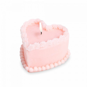 Свеча Cake, 5 см, парафин, розовый, серия Sweetie, DOIY, Испания, Свечи