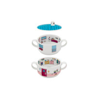Набор из 2-х детских суповых чашек «Домик», фарфор, декор, VISTA ALEGRE, Португалия_00806300060263625830.jpg