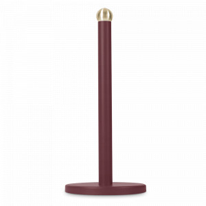 Держатель для бумажных полотенец, 34 см, сталь, матовый бордо, серия Leonardo, BERLINGER HAUS, Венгрия, НОВИНКИ