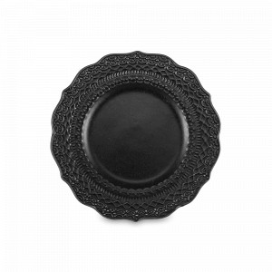 Тарелка пирожковая Black, 15 см, керамика, черный, серия Skalistos, LE COQ, Италия, LE COQ (Италия)