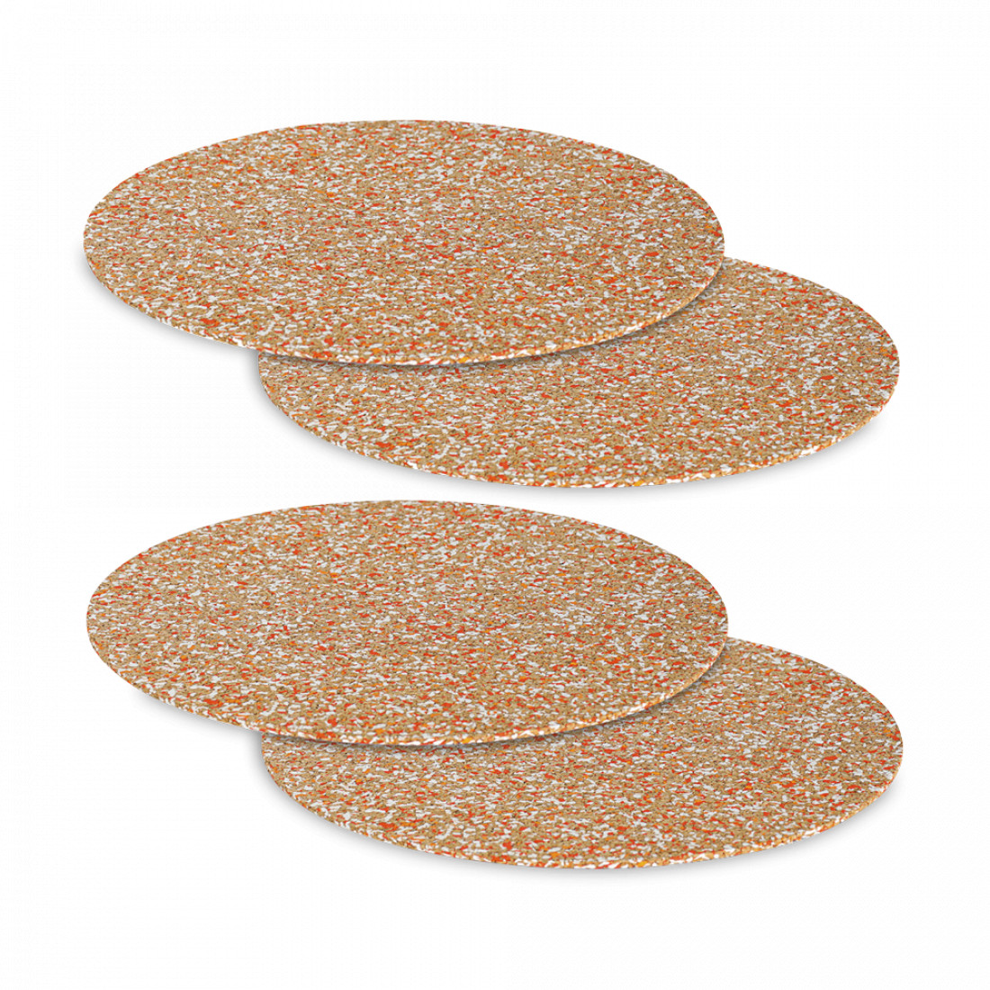 Набор из 4-х сервировочных ковриков, 30 см, пробка и переработанный материал, серия Recork, LIBERTY JONES, Россия