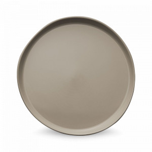 Тарелка обеденная TAUPE, 26 см, керамика, коричневый, серия Brume, GUY DEGRENNE, Франция, Brume GUY DEGRENNE