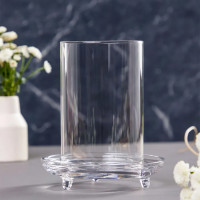 Подсвечник со съемной колбой Ле Жардин , 17.5 см, стекло, серия Art Deco, DECOR DE TABLE, Россия_00817590053036493601.jpg