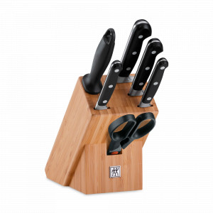 Набор из 4-х кухонных ножей, ножниц и мусата в подставке, серия Professional S, ZWILLING J.A. HENCKELS, Германия, Набор ножей накири