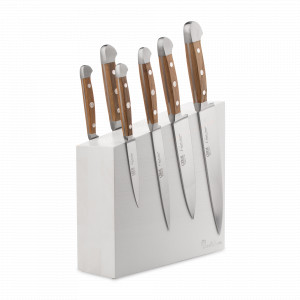 Набор из 6-ти кухонных ножей на подставке, серия Alpha Fasseiche, GUDE, Германия, GUDE (Германия)