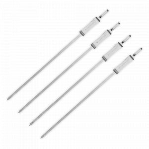 Набор из 4-х шампуров для барбекю, 42 см, нержавеющая сталь, серия Smart Grill, SMART SOLUTIONS, Россия, Аксессуары для гриля