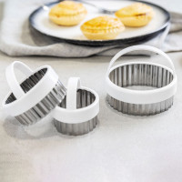 Набор из 3-х рифленых формочек для выпечки, нержавеющая сталь, пластик, KITCHEN CRAFT, Великобритания_00818450050163846582.jpg