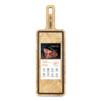 Доска композитная с желобом для сервировки и подачи, 36х12см, оникс светлый, серия ProFashion, ComposeEat, Россия_00812640039223207281.jpg