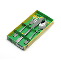 Набор детских столовых приборов 3 предмета, сталь, серия Dino, HERDMAR, Португалия_00808300041979536745.jpg