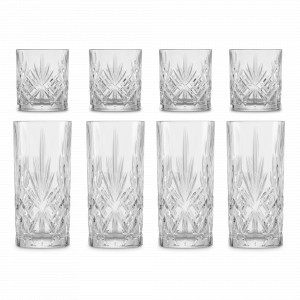 Набор стаканов для виски 4 шт. 334 мл, и воды 4 шт. 368 мл, серия Show, SCHOTT ZWIESEL, Германия, SCHOTT ZWIESEL (Германия)