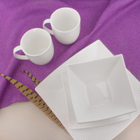 Сервиз обеденный «Даймонд», 16 предметов, на 4 персоны, фарфор, белый, серия Даймонд, MAXWELL WILLIAMS, Австралия_00813060045955358215.jpg