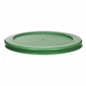 Крышка для контейнера круглая, 12.7 см, полипропилен, зеленый, SMART SOLUTIONS, Россия, Полезные мелочи