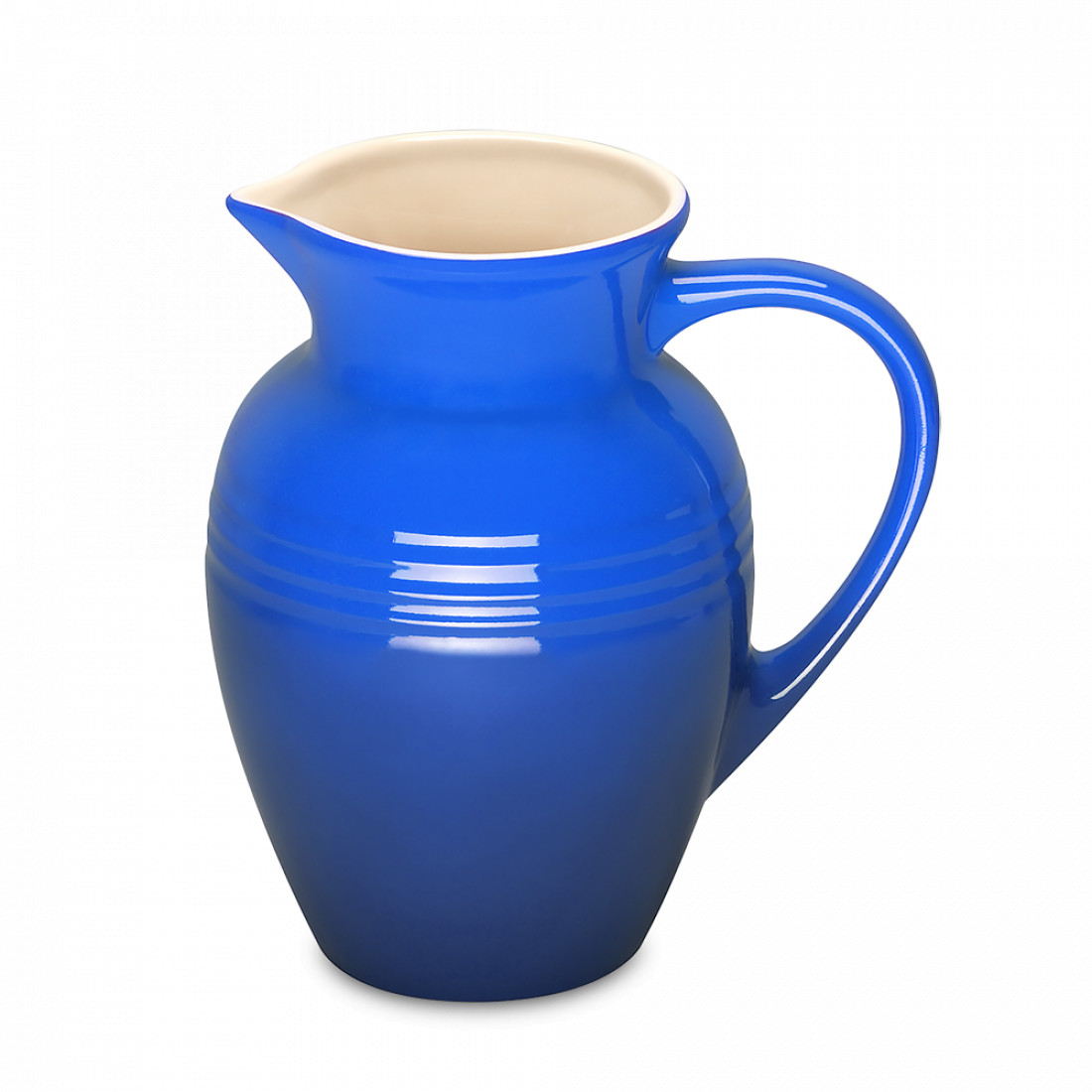 Кувшин, объем: 1 л, материал: керамика, цвет: синий, LE CREUSET, Франция