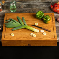 Доска разделочная на столешницу, 55 х 45 см, коричневый, UNECA, Россия_00812990061084749408.jpg