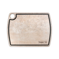 Доска разделочная композитная c желобом, 29х22см, порфир кремовый, серия Fashion, ComposeEat, Россия