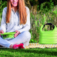 Термосумка c контейнером, 1,4 л, полиэстер, полиуретан, полипропилен, салатовый, серия Handy, GUZZINI, Италия_00809650042476138413.jpg