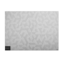 Салфетка подстановочная, винил, размер 36х48 см, Silver, серия Prism, CHILEWICH, США